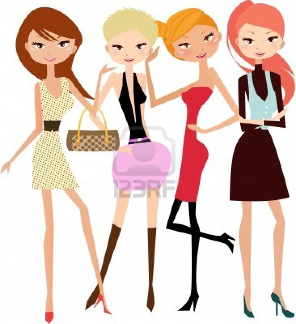 6530396-ilustracion-de-cinco-mujeres-modelo-de-moda-bonita