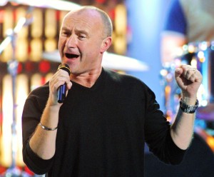 BRITISH SINGER PHIL COLLINS PERFORMS AT NRJ MUSIC AWARDS CEREMONY IN CANNES