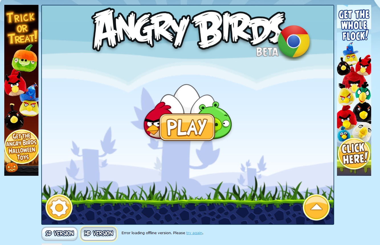 angry birds chrome