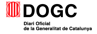 DOGC Diari Oficial de la Generalitat de Catalunya 1