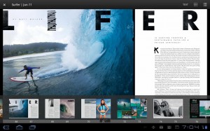 Zinio revista Reader para Android 2